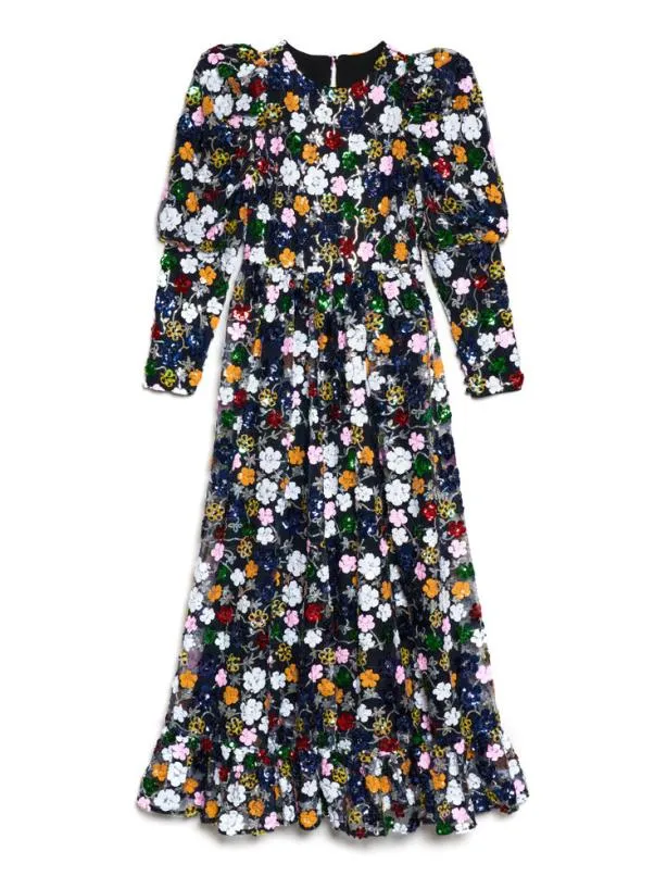 Sister Jane Dresses Womenswear DREAM Wonderland Sequin Midi Dress Multicolour