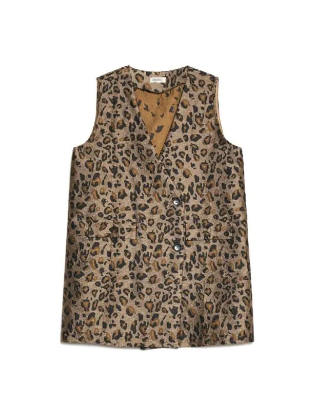 Sister Jane Dresses Womenswear Ghospell Mabel Leopard Mini Dress Leopard
