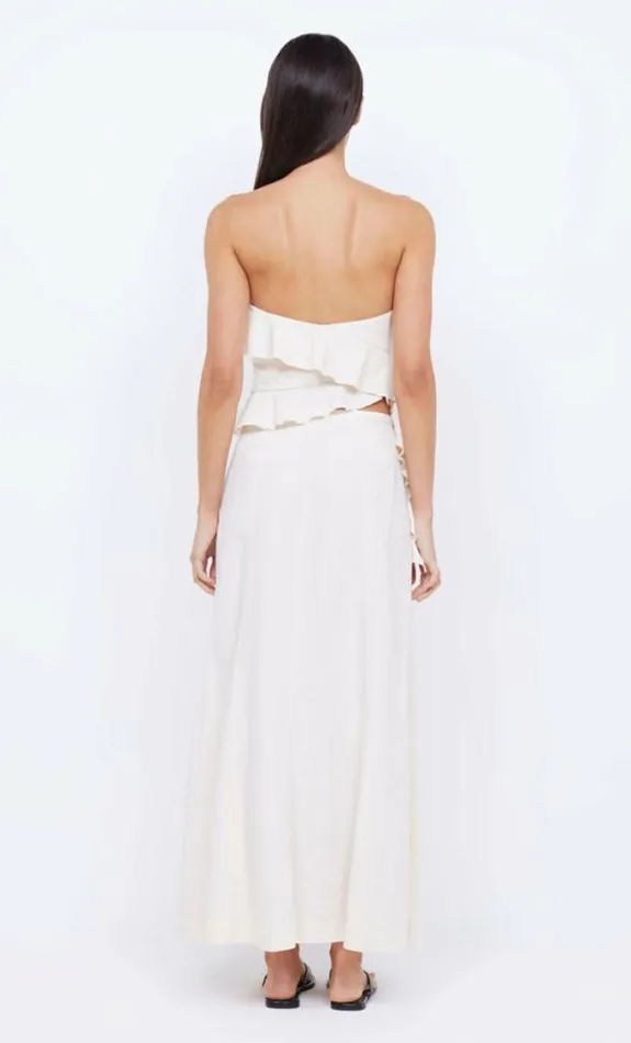 Skirts Shop Bec Bridge Coastliner Maxi Skirt Cream