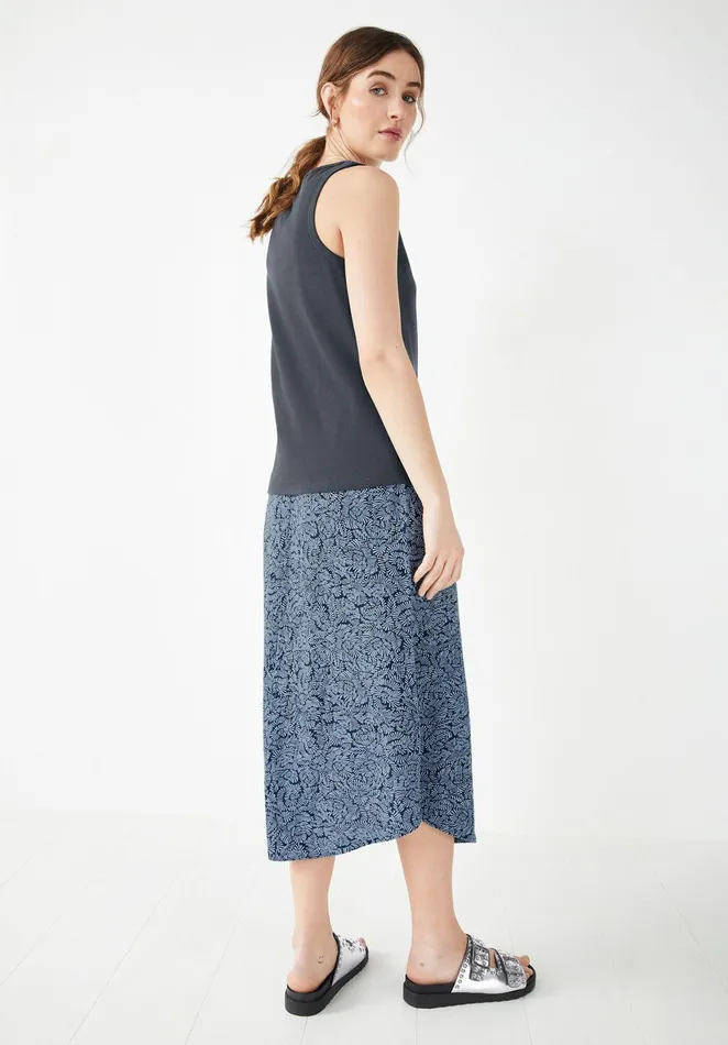 Skirts Women Hush Ridley Jersey Midi Skirt Tropical Bloom