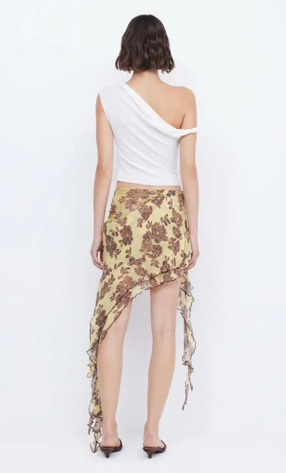 Sleeveless Shop Bec Bridge Akacia Twist Top Ivory