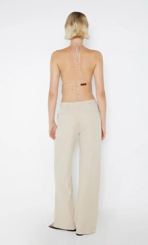 Sleeveless Shop Bec Bridge Desiree Halter Top Sand