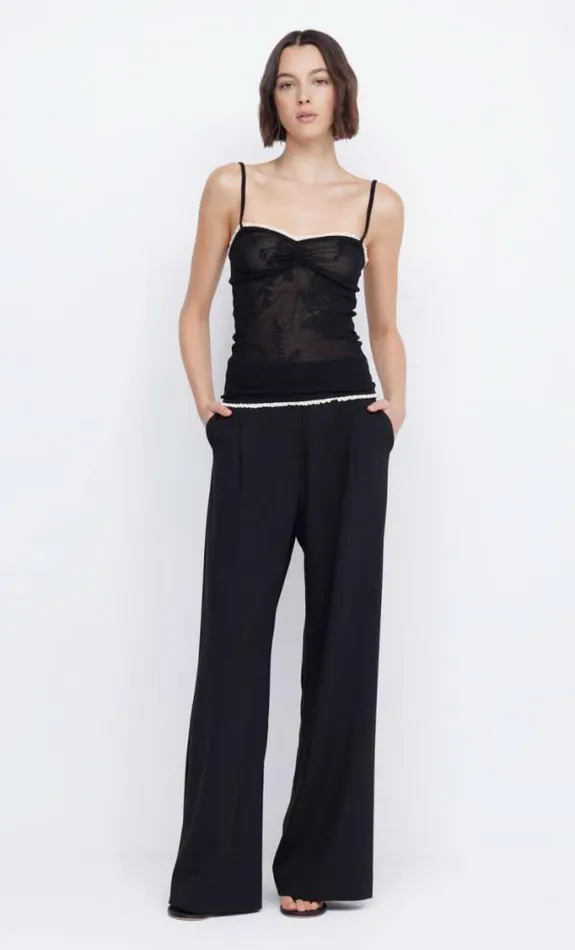 Sleeveless Shop Bec Bridge Naelle Knit Cami Black
