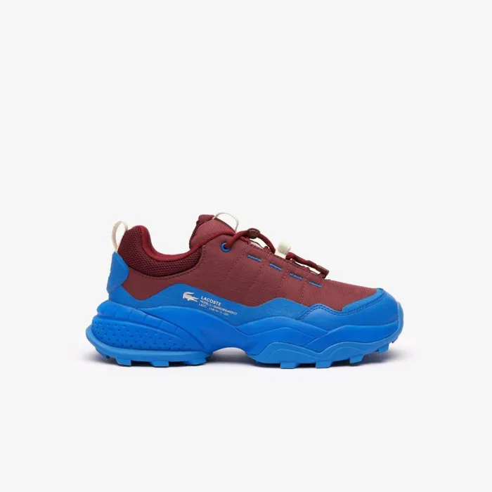 Sneakers Women Lacoste Women039s Outdoor LGuard Breaker CT Sneakers In Ripstop Nylon Burgblu Aic
