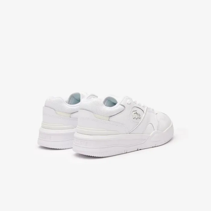 Sneakers Women Lacoste Womens Lineshot Signature Heel Leather Sneakers Whitewhite 21g