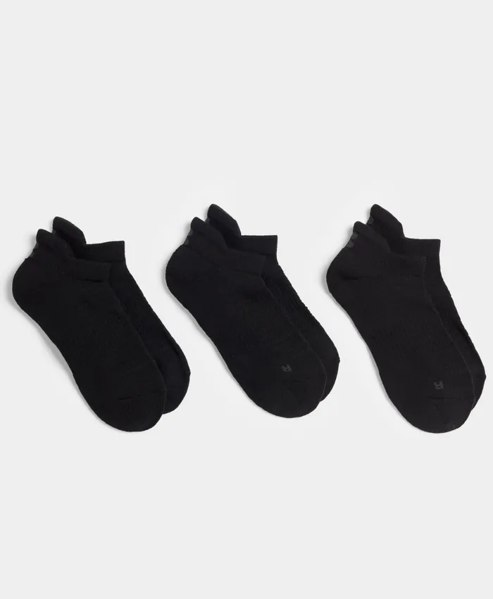 Socks Sweaty Betty Women Workout Trainer Socks 3 Pack Black