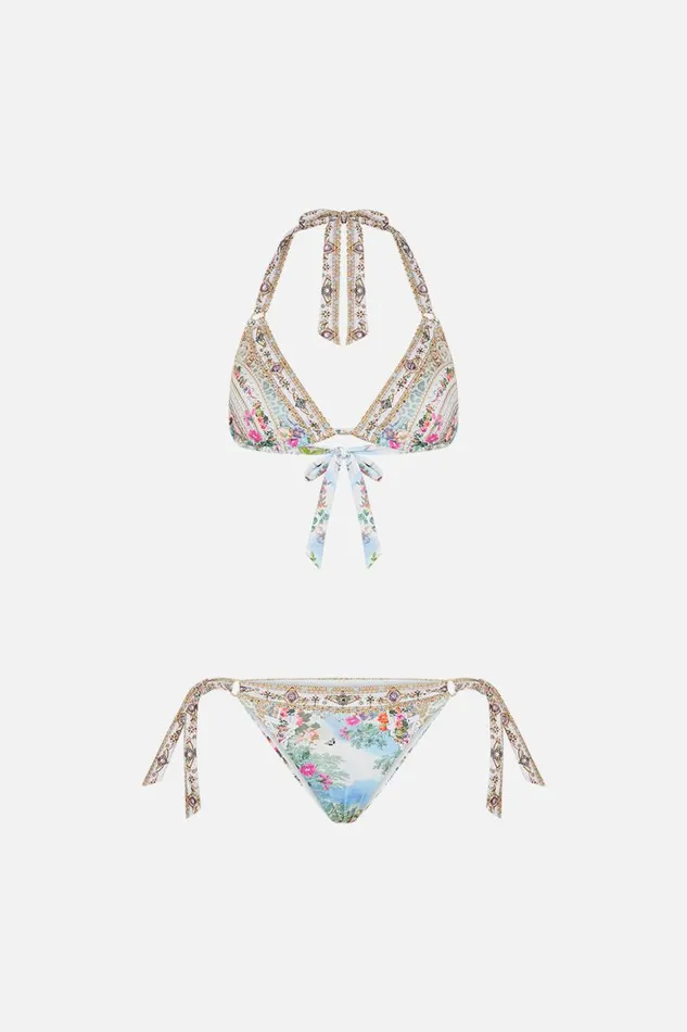 SOFT TIE TRI BIKINI WITH TRIMS WE ALWAYS HAVE ALEXANDRIA We Always Have Alexandria Womens Camilla Bikinis