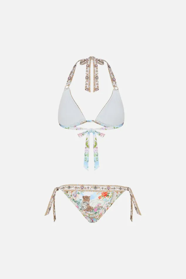 SOFT TIE TRI BIKINI WITH TRIMS WE ALWAYS HAVE ALEXANDRIA We Always Have Alexandria Womens Camilla Bikinis