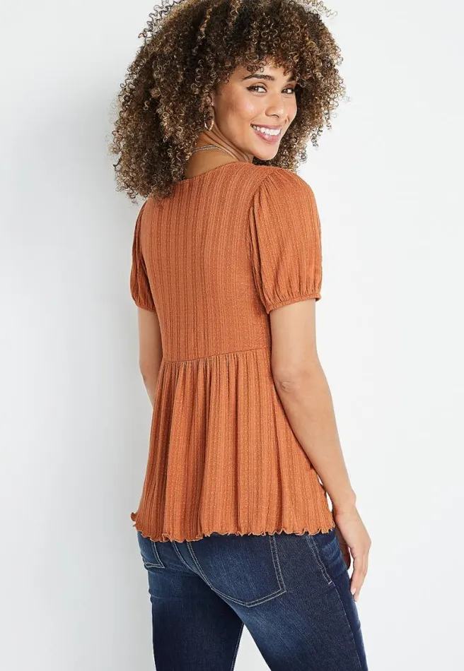 Solid Sweetheart Neck Top Women Maurices Tops