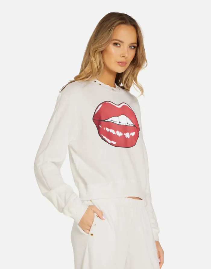 Spalding Flirty Lip Milk Women Lauren Moshi Long Sleeve