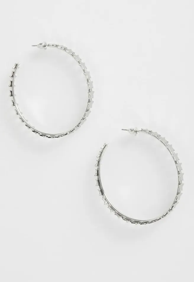 Star Hoop Earrings Women Maurices Jewelry