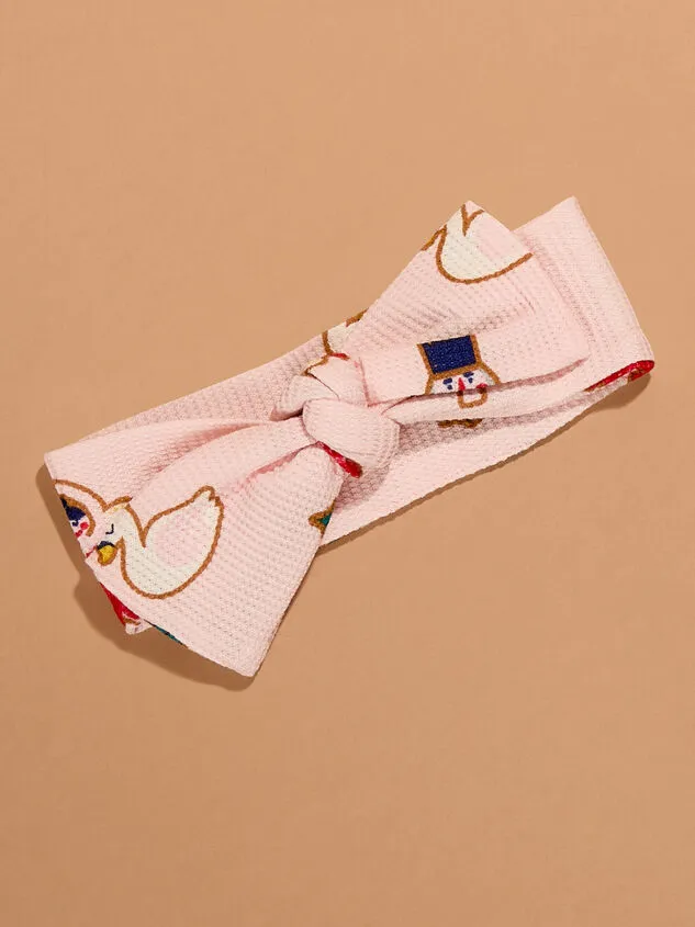 Sugar Plum Bow Headband Pink GirlBoy Altar039d State Headwear