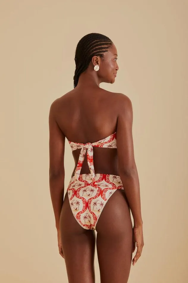 Summer Beach Bandeau Bikini Top Women FARM Rio Bikinis
