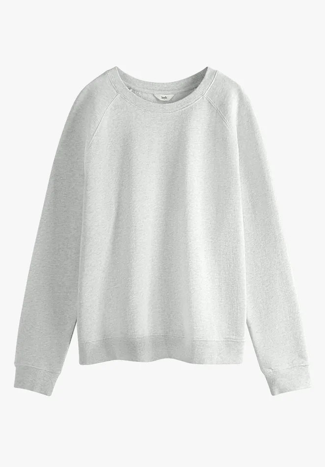 Sweatshirts and Hoodies Women Hush Cassia Relaxed Sweatshirt Light Grey Marl