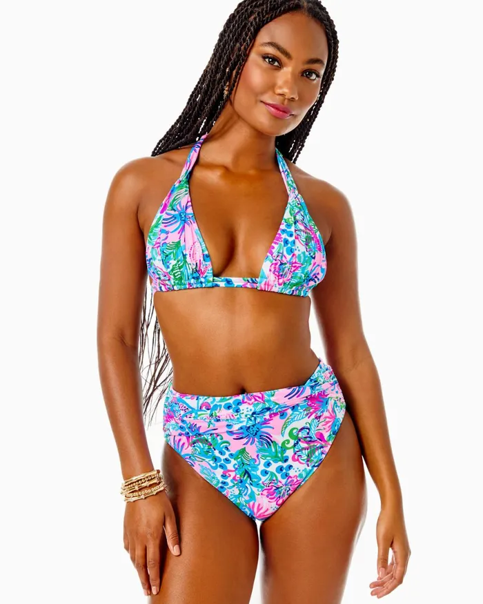 Swim Women Lilly Pulitzer Motley Maxi CoverUp Aura Pink Poly Crepe Swirl Clip Swim Women Lilly Pulitzer Motley Maxi CoverUp Aura Pink Poly Crepe Swirl Clip
