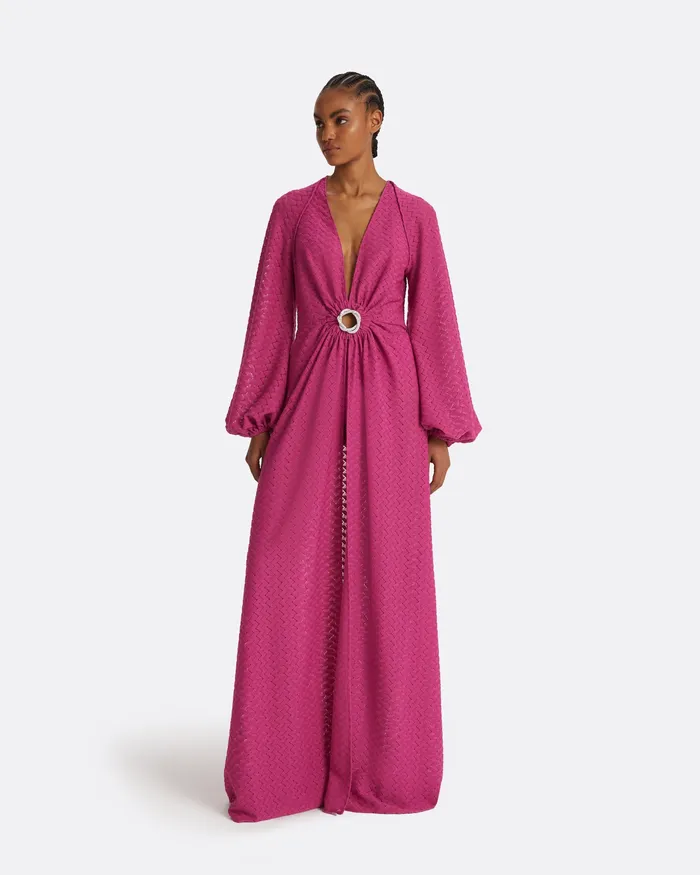 Swimwear Jacquis Magenta Long Dress Magenta 8211 Safiyaa Women