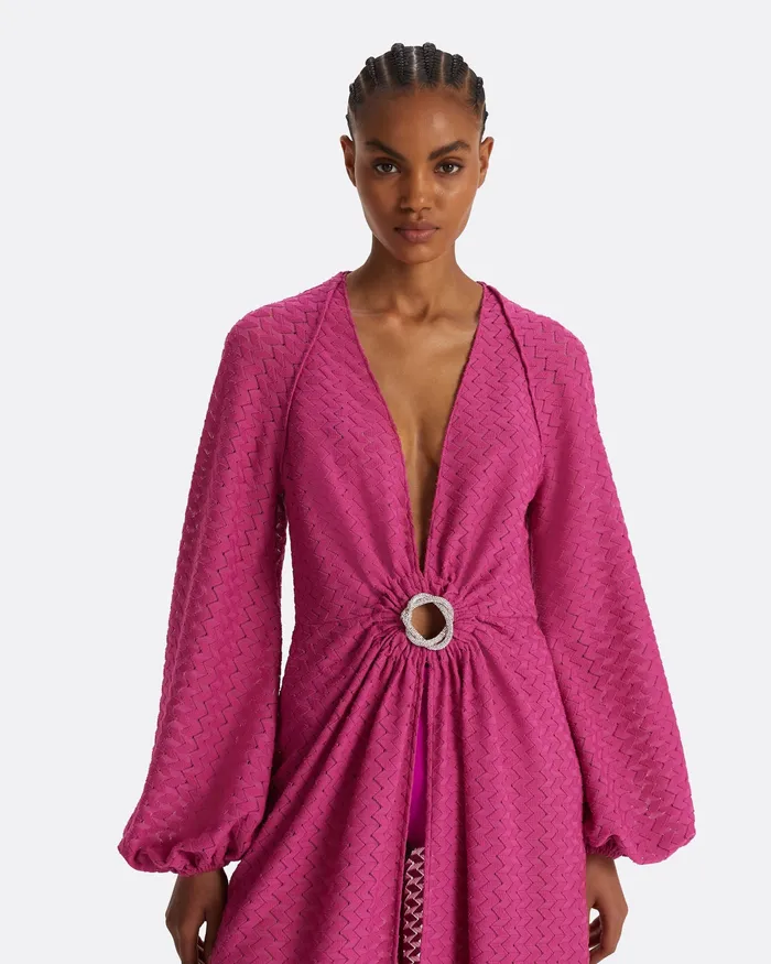 Swimwear Jacquis Magenta Long Dress Magenta 8211 Safiyaa Women