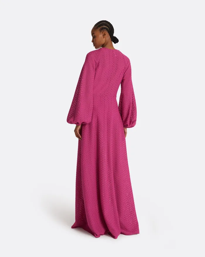 Swimwear Jacquis Magenta Long Dress Magenta 8211 Safiyaa Women
