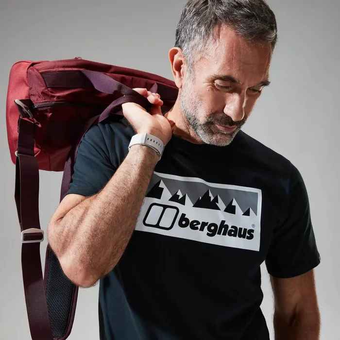 TShirts Men Berghaus Grey Fangs Peak Short Sleeve Tee Black TShirts Men Berghaus Grey Fangs Peak Short Sleeve Tee Black