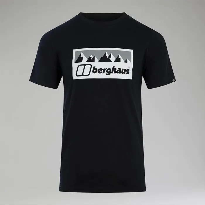 TShirts Men Berghaus Grey Fangs Peak Short Sleeve Tee Black TShirts Men Berghaus Grey Fangs Peak Short Sleeve Tee Black