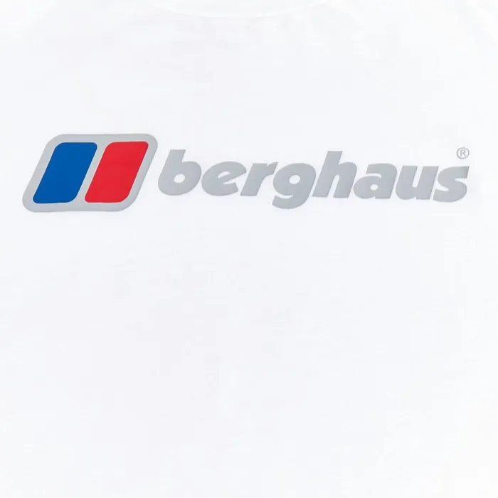 TShirts Men Berghaus Organic Big Logo Long Sleeve Tee White TShirts Men Berghaus Organic Big Logo Long Sleeve Tee White