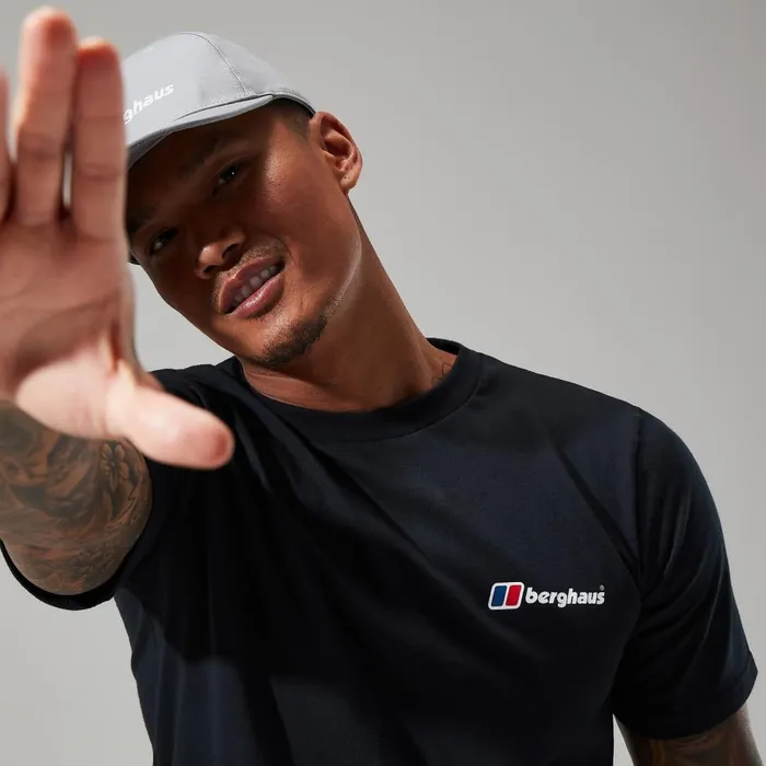 TShirts Men Berghaus Organic Front and Back Logo Tee Black TShirts Men Berghaus Organic Front and Back Logo Tee Black