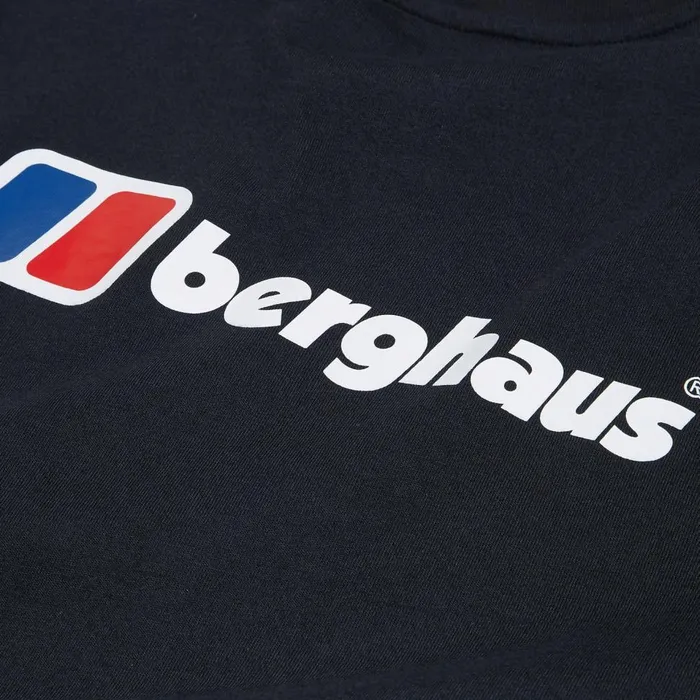 TShirts Men Berghaus Organic Front and Back Logo Tee Black TShirts Men Berghaus Organic Front and Back Logo Tee Black