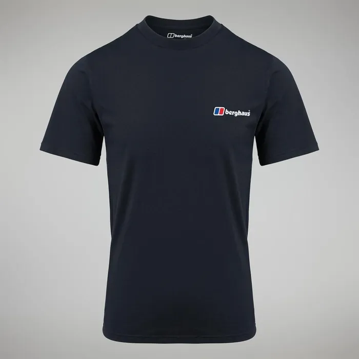 TShirts Men Berghaus Organic Front and Back Logo Tee Black TShirts Men Berghaus Organic Front and Back Logo Tee Black