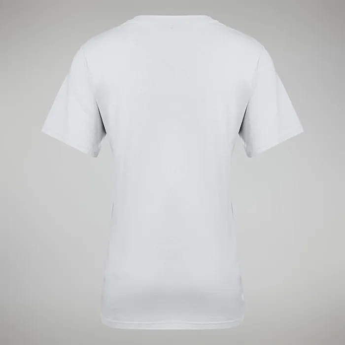 TShirts Women Berghaus Boyfriend Logo Short Sleeve Tee Pure White TShirts Women Berghaus Boyfriend Logo Short Sleeve Tee Pure White