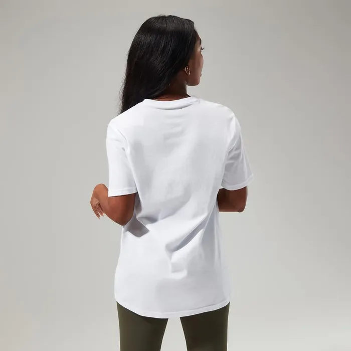 TShirts Women Berghaus Boyfriend Logo Short Sleeve Tee Pure White TShirts Women Berghaus Boyfriend Logo Short Sleeve Tee Pure White