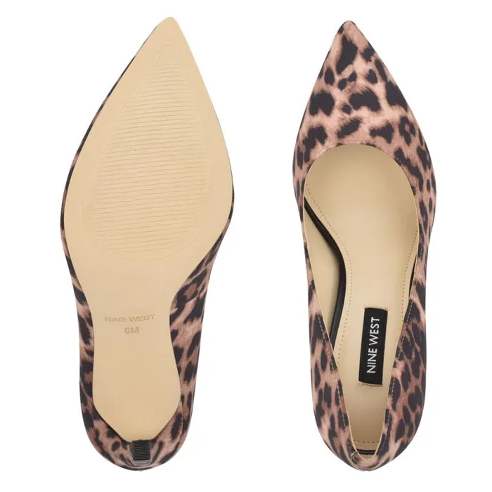 Tatiana Pointy Toe Pumps Leopard Women Nine West Heels Tatiana Pointy Toe Pumps Leopard Women Nine West Heels