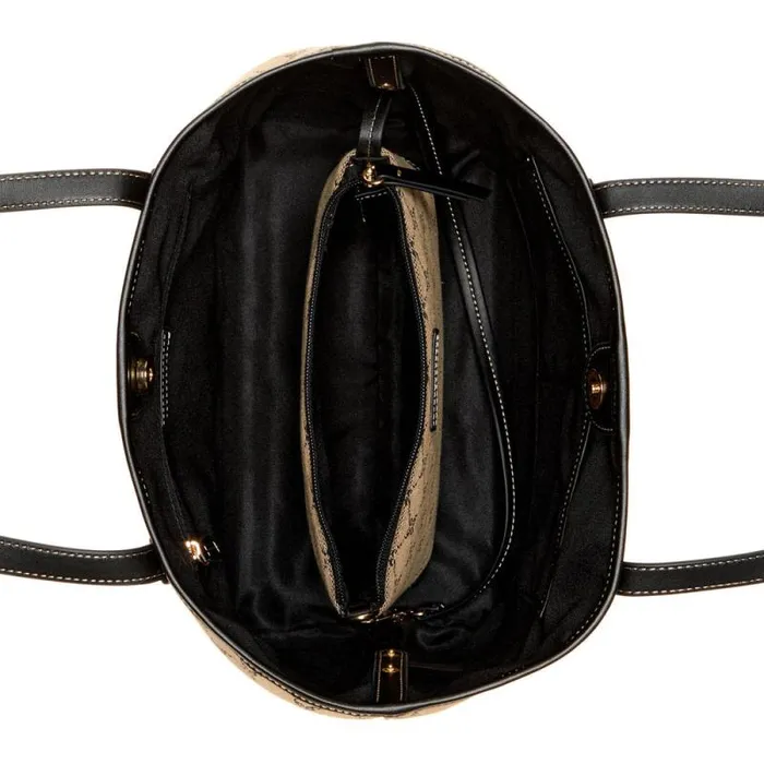 Teagan 2 In 1 Tote Natural Logoblack Women Nine West Totes and Backpacks Teagan 2 In 1 Tote Natural Logoblack Women Nine West Totes and Backpacks