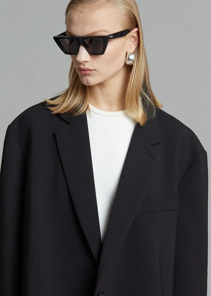 The Frankie Shop Bea Blazer 8211 Black Shop Suits