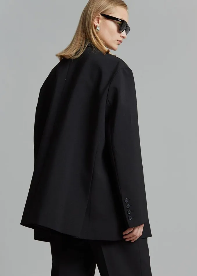 The Frankie Shop Bea Blazer 8211 Black Shop Suits