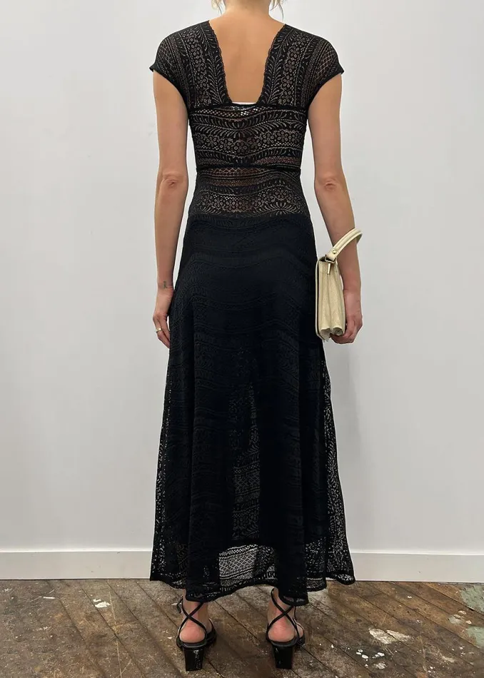 The Frankie Shop Beaufille Sassen Dress 8211 Black Shop Clothing