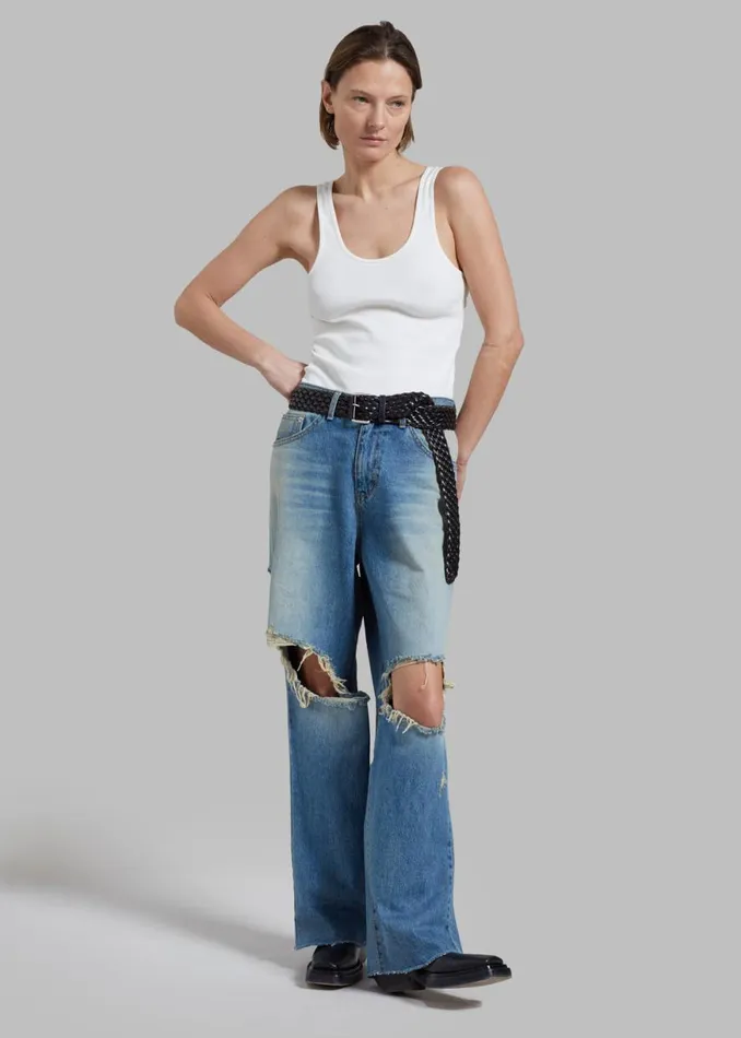 The Frankie Shop By Malene Birger Anisa Tank Top 8211 Soft White Shop Tops