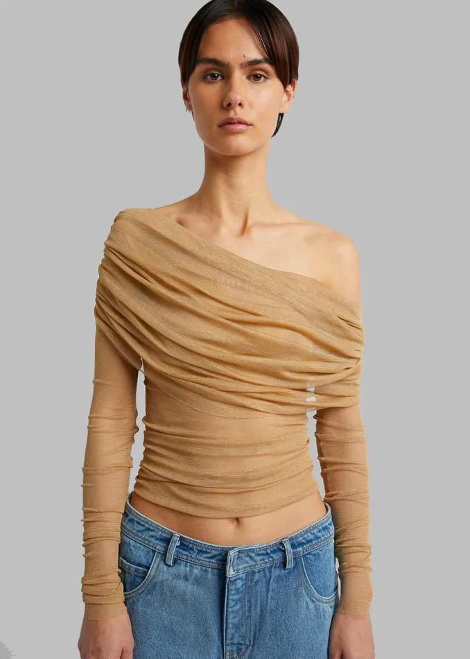 The Frankie Shop Christopher Esber Veiled Top 8211 Tannin Shop Tops