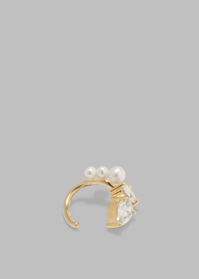 The Frankie Shop Completedworks Chasing Shadows Ear Cuff 8211 Gold Shop Accessories