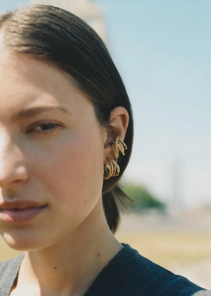 The Frankie Shop Completedworks The Day The Cactus Bloomed Ear Cuff 8211 Gold Shop Accessories The Frankie Shop Completedworks The Day The Cactus Bloomed Ear Cuff 8211 Gold Shop Accessories