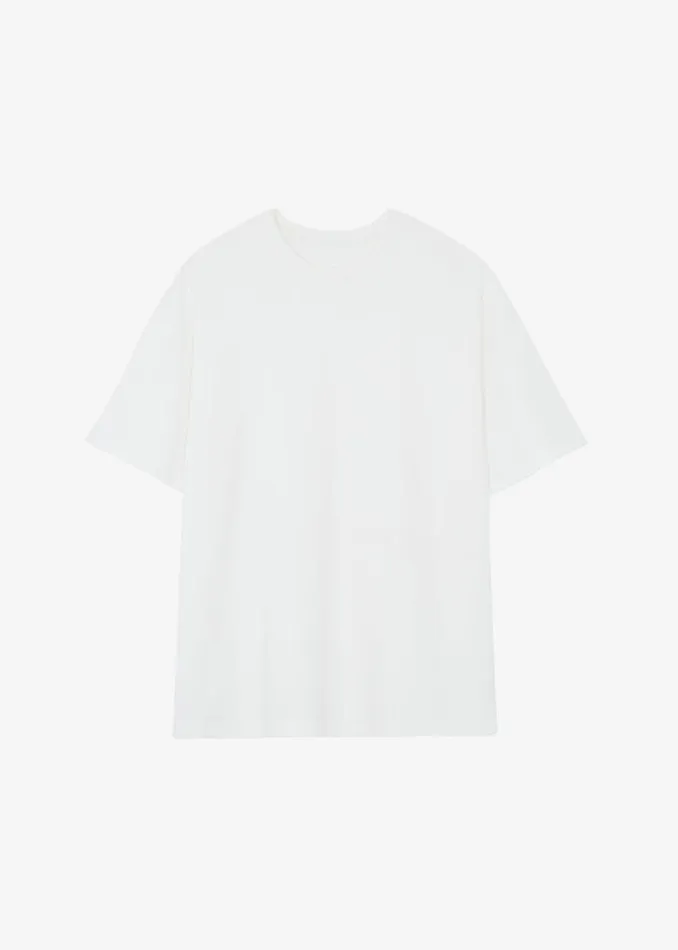 The Frankie Shop Faro Boxy Tee 8211 White Shop Clothing