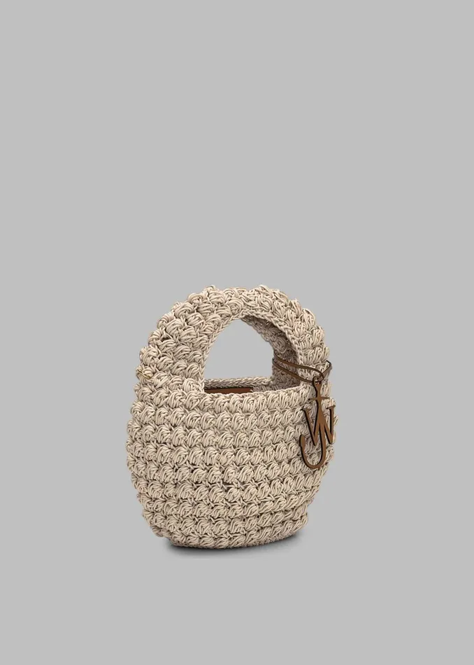 The Frankie Shop JW Anderson Popcorn Basket 8211 Off White Shop Accessories