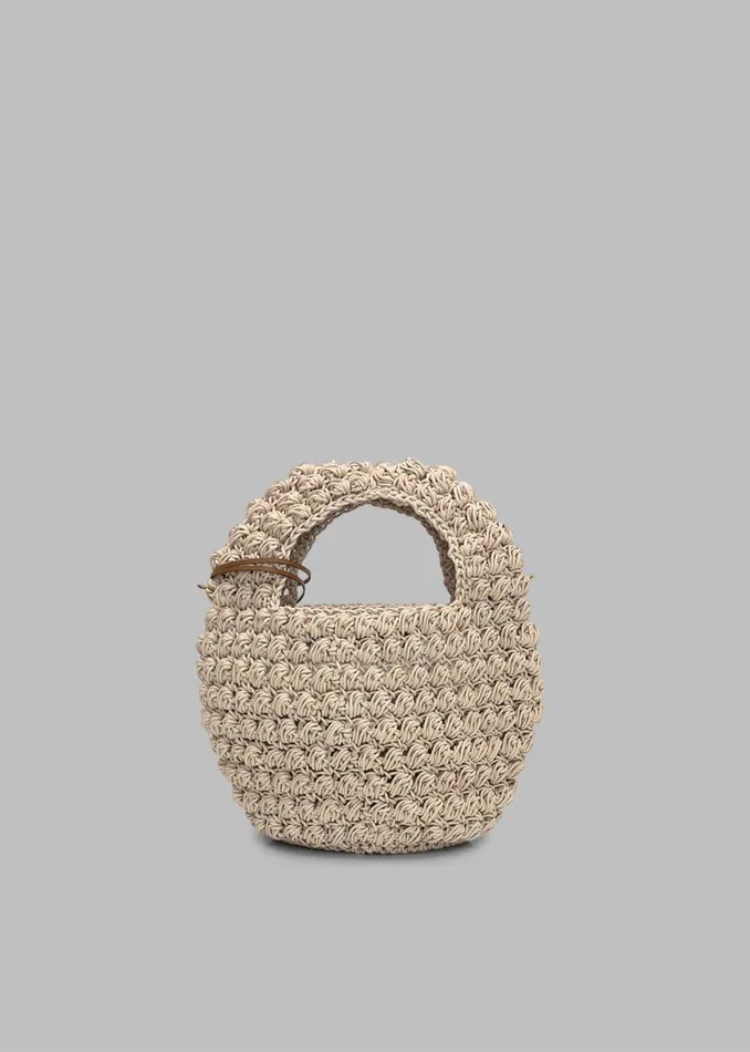 The Frankie Shop JW Anderson Popcorn Basket 8211 Off White Shop Accessories