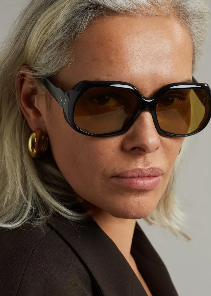 The Frankie Shop Laura Lombardi Cusp Hoops 8211 Gold Shop Accessories