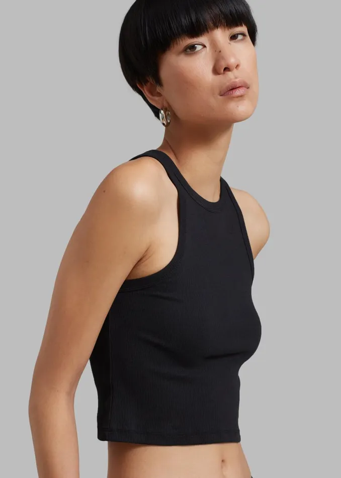 The Frankie Shop Maisy Tank Top 8211 Black Shop Tops