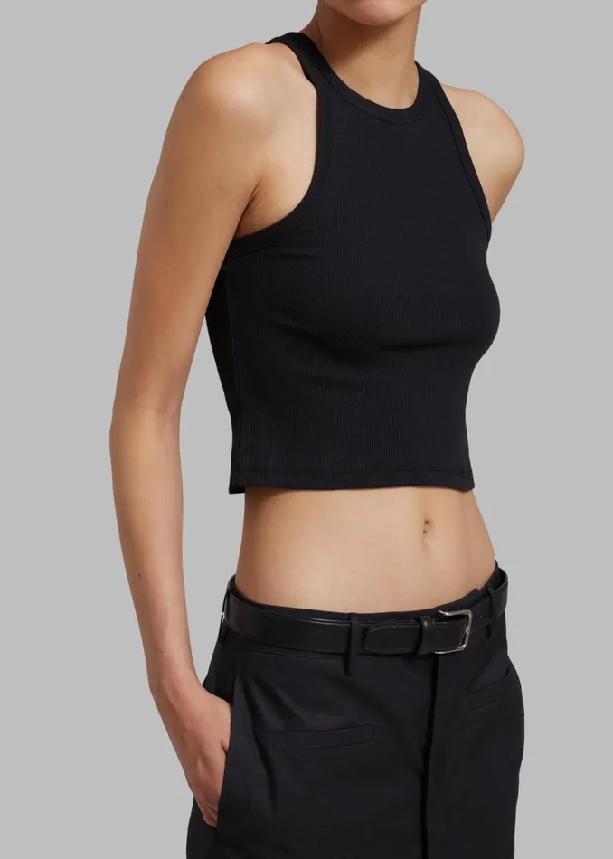 The Frankie Shop Maisy Tank Top 8211 Black Shop Tops
