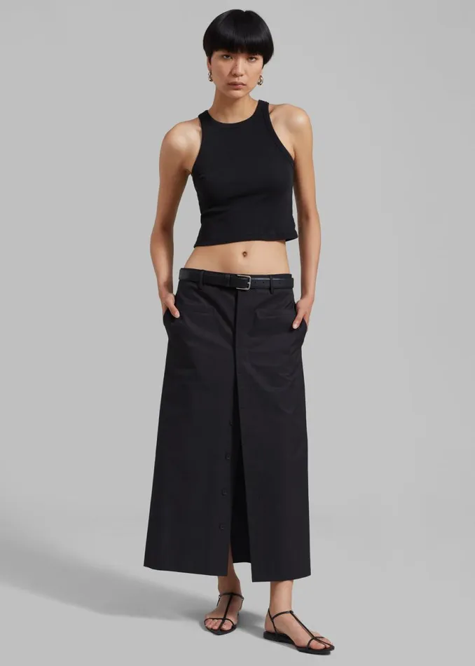 The Frankie Shop Maisy Tank Top 8211 Black Shop Tops