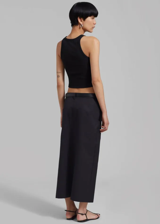 The Frankie Shop Maisy Tank Top 8211 Black Shop Tops