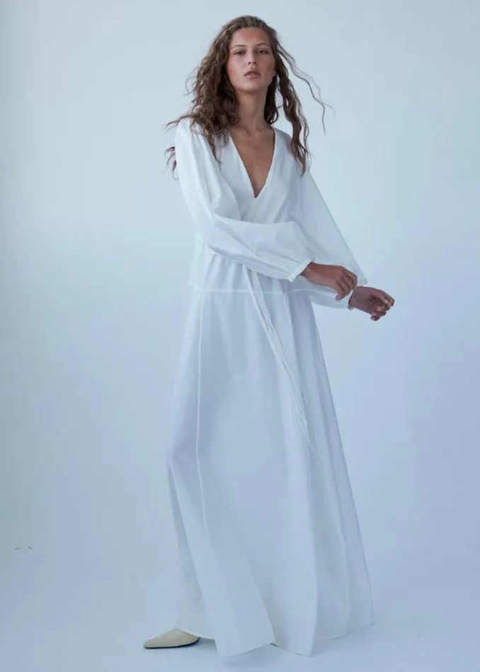 The Frankie Shop MATIN Cortona Dress 8211 White Shop Dresses