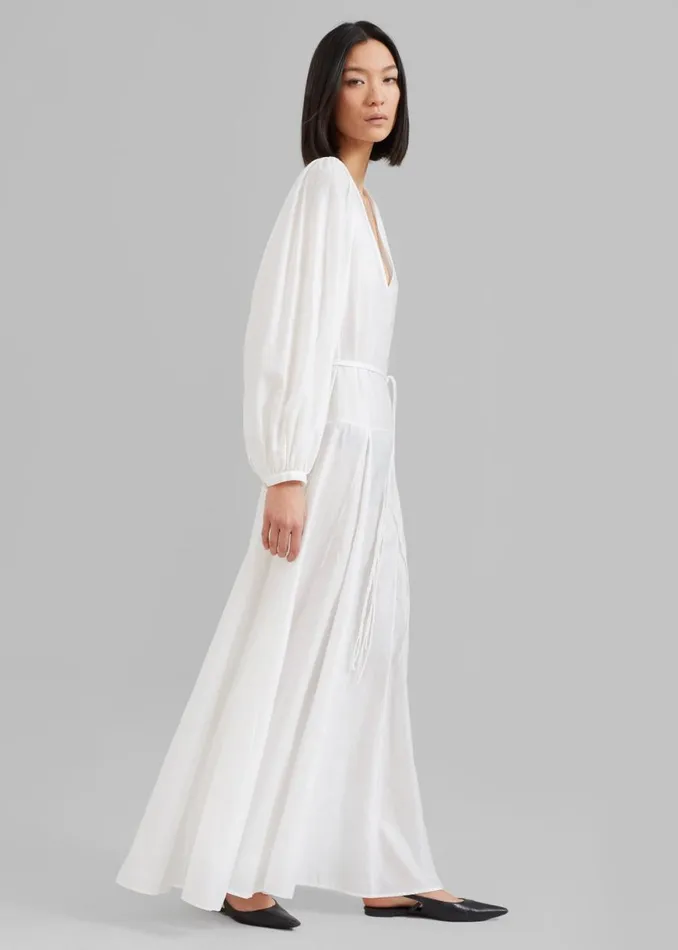 The Frankie Shop MATIN Cortona Dress 8211 White Shop Dresses