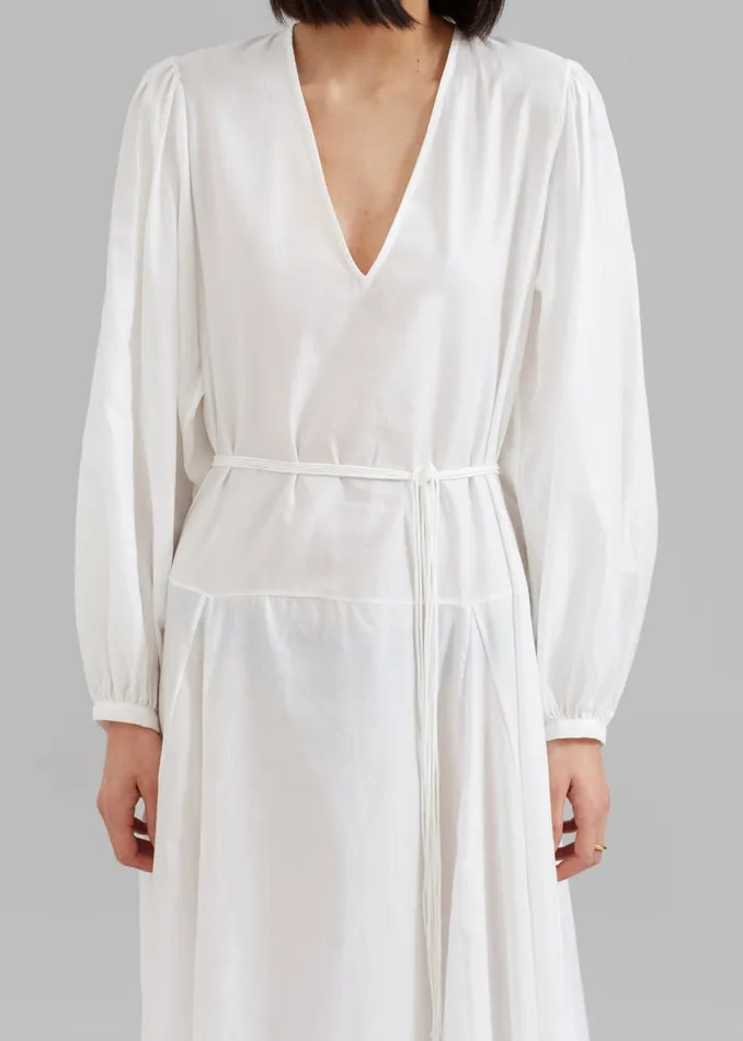 The Frankie Shop MATIN Cortona Dress 8211 White Shop Dresses